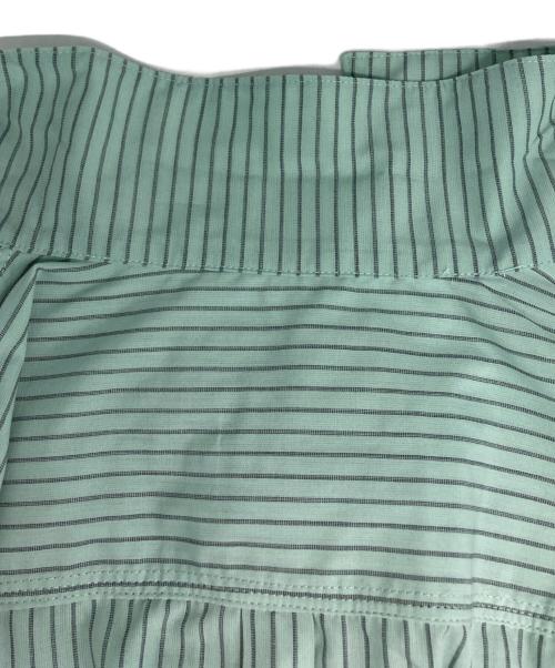 UNIVERSAL OVERALL（ユニバーサルオーバーオール）UNIVERSAL OVERALL (ユニバーサルオーバーオール) niko and (ニコアンド) オープンカラーワークシャツ グリーン サイズ:Ｌの古着・服飾アイテム