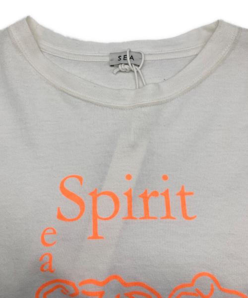 SEA（シー）SEA (シー) ロングスリーブカットソー ホワイト サイズ:3の古着・服飾アイテム