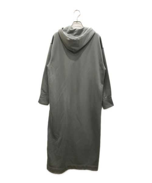 MICHEL KLEIN PARIS（ミシェルクラン）MICHEL KLEIN PARIS (ミシェルクラン) フーデッドワンピース グレー サイズ:38 未使用品の古着・服飾アイテム