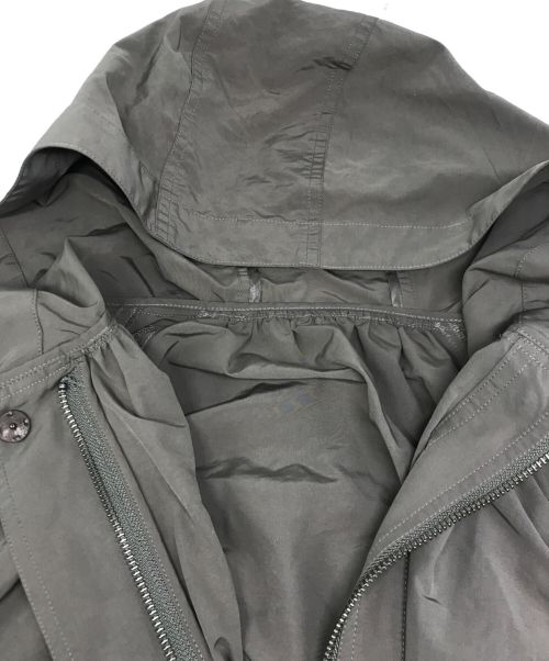 DAMA collection（ダーマコレクション）DAMA collection (ダーマコレクション) フーデットナイロンコート ブラウン サイズ:3の古着・服飾アイテム