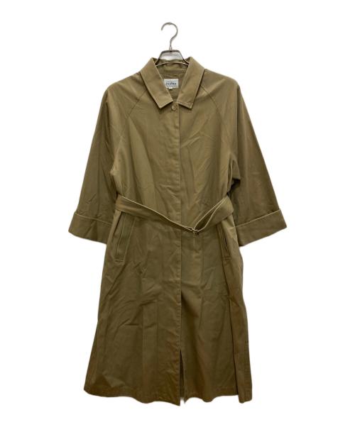 foufou（フーフー ザドレス）foufou (フーフー) ステンカラーコート ベージュ サイズ:Ｓの古着・服飾アイテム