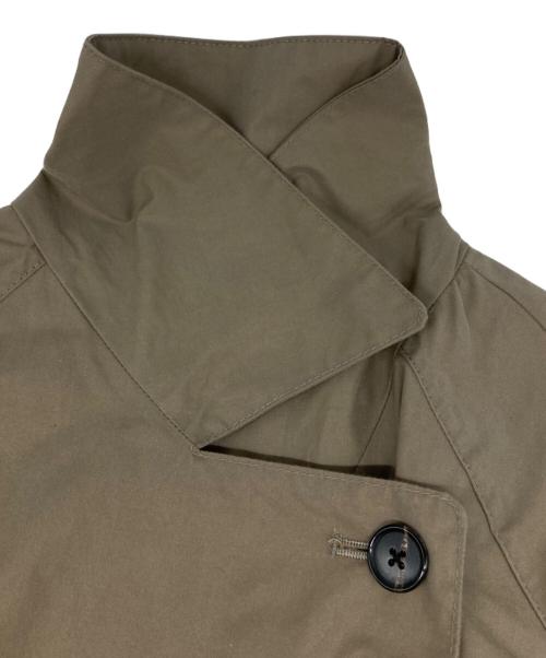 MUSE de Deuxieme Classe（ミューズ ドゥーズィエム クラス）MUSE de Deuxieme Classe (ミューズ ドゥーズィエム クラス) HIGHPOP TRENCH COAT/ハイポップ トレンチコート ブラウン サイズ:Fの古着・服飾アイテム
