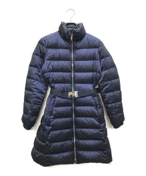 PRADA（プラダ）PRADA (プラダ) シャイニーダウンコート/29G150 ネイビー サイズ:38の古着・服飾アイテム