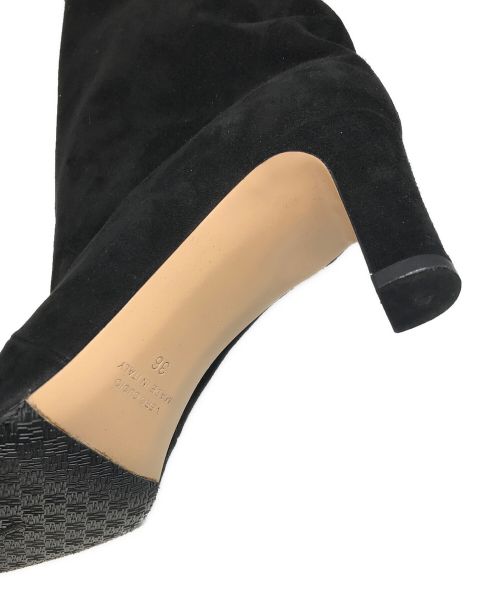 NEBULONIE（ネブローニ）NEBULONIE (ネブローニ) ロングブーツ ブラック サイズ:36の古着・服飾アイテム