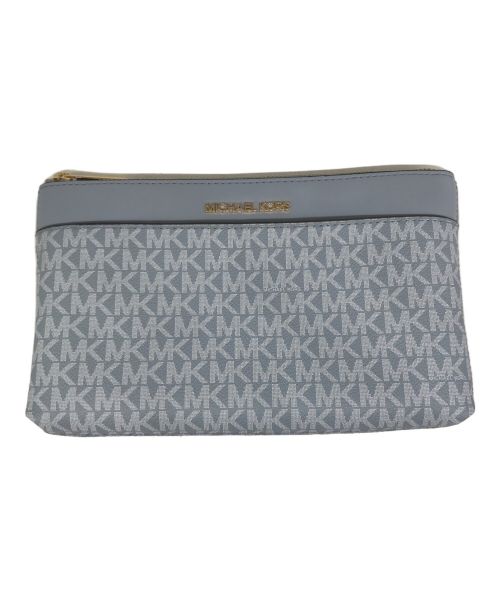 MICHAEL KORS（マイケル・コース）MICHAEL KORS (マイケルコース) CHARLOTTE 3 IN 1 トート ラージ/シャーロットスリーインワントートラージ スカイブルーの古着・服飾アイテム