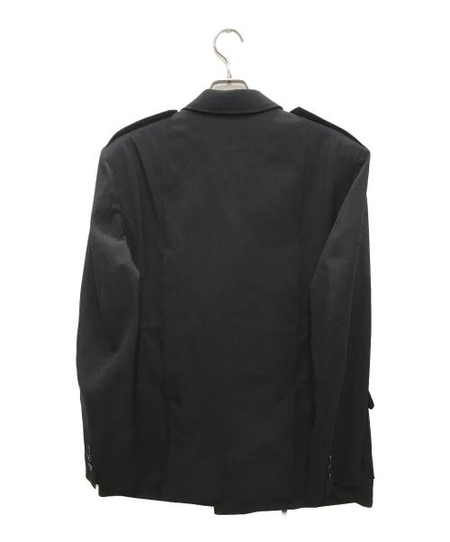 SOSHIOTSUKI（ソウシ オオツキ）SOSHIOTSUKI (ソウシ オオツキ) MILITARY DOUBLE JACKET/ミリタリーダブルジャケット ブラック サイズ:44の古着・服飾アイテム