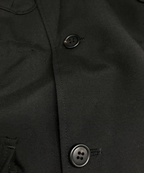 SOSHIOTSUKI（ソウシ オオツキ）SOSHIOTSUKI (ソウシ オオツキ) MILITARY DOUBLE JACKET/ミリタリーダブルジャケット ブラック サイズ:44の古着・服飾アイテム