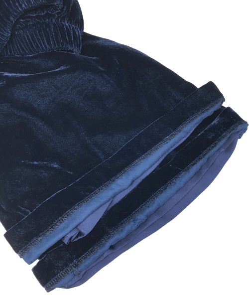 MAISON GUILLEMETTE（メゾンギュメット）MAISON GUILLEMETTE (メゾンギュメット) VELVET PANTS/ベルベットパンツ ネイビー サイズ:Sの古着・服飾アイテム