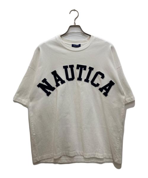 NAUTICA（ノーティカ）NAUTICA (ノーティカ) ショートスリーブTシャツ ホワイト サイズ:Lの古着・服飾アイテム