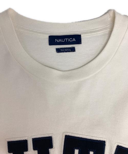 NAUTICA（ノーティカ）NAUTICA (ノーティカ) ショートスリーブTシャツ ホワイト サイズ:Lの古着・服飾アイテム