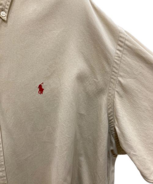 RALPH LAUREN（ラルフローレン）RALPH LAUREN (ラルフローレン) ボタンダウンシャツ ベージュ サイズ:XXLの古着・服飾アイテム