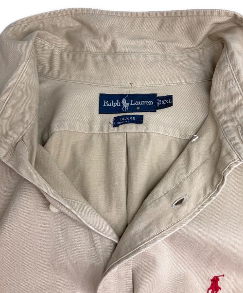 RALPH LAUREN（ラルフローレン）RALPH LAUREN (ラルフローレン) ボタンダウンシャツ ベージュ サイズ:XXLの古着・服飾アイテム