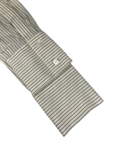 icB（アイシービー）icB (アイシービー) 【洗える】CRySiタイプライター ロングシャツ ホワイト サイズ:4 未使用品の古着・服飾アイテム