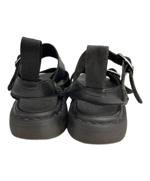 Dr.Martens（ドクターマーチン）Dr.Martens (ドクターマーチン) グリフォン ストラップ サンダル ブラック サイズ:UK5/EU38/USM6の古着・服飾アイテム