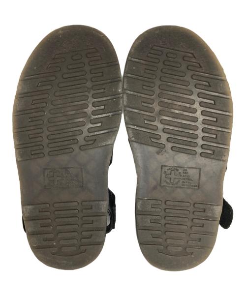 Dr.Martens（ドクターマーチン）Dr.Martens (ドクターマーチン) グリフォン ストラップ サンダル ブラック サイズ:UK5/EU38/USM6の古着・服飾アイテム