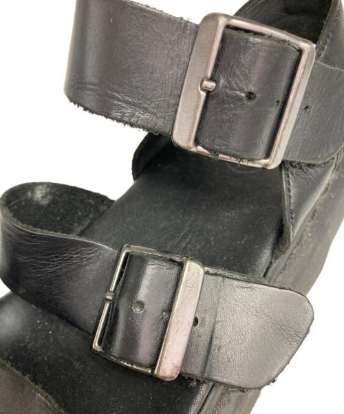 Dr.Martens（ドクターマーチン）Dr.Martens (ドクターマーチン) グリフォン ストラップ サンダル ブラック サイズ:UK5/EU38/USM6の古着・服飾アイテム