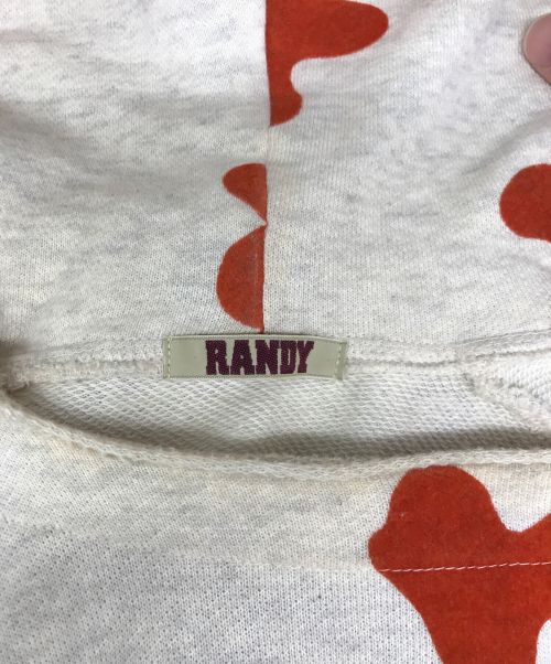 RANDY（ランディー）RANDY (ランディー) ERNST BIG POCKET HOODIE/エルンストビッグポケットフーディー グレー×ブラウン サイズ:1の古着・服飾アイテム