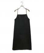 ANAYIアナイ）の古着「トリプルクロスチェーンストラップ ワンピース」｜ブラック