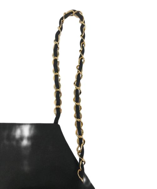 ANAYI（アナイ）ANAYI (アナイ) トリプルクロスチェーンストラップ ワンピース ブラック サイズ:36の古着・服飾アイテム