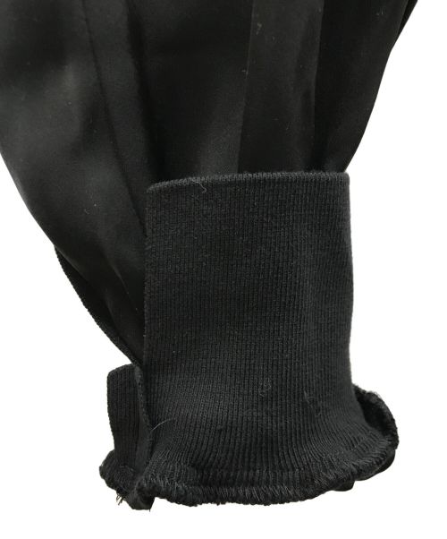 TEECHI（ティーチ）TEECHI (ティーチ) 「フェアウェイパンツ」ダブルサテンジョガー ブラック サイズ:42の古着・服飾アイテム