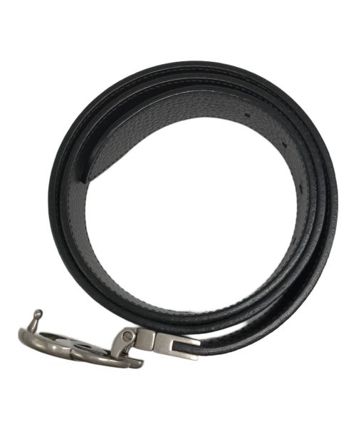 GUCCI（グッチ）GUCCI (グッチ) GGマーモントバックルベルト ブラックの古着・服飾アイテム