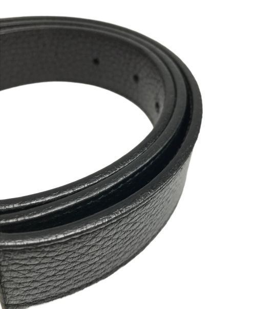 GUCCI（グッチ）GUCCI (グッチ) GGマーモントバックルベルト ブラックの古着・服飾アイテム