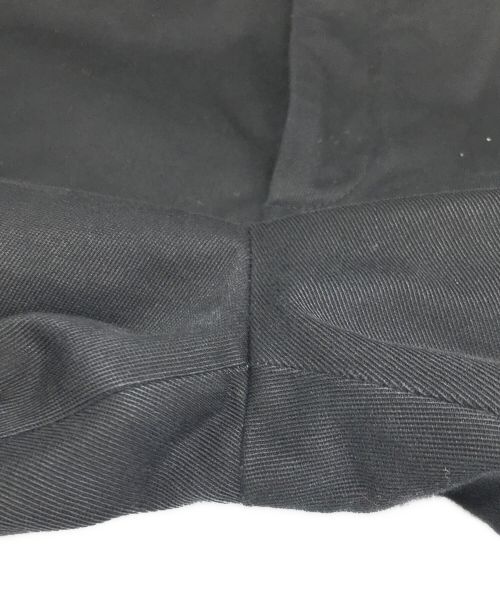 Acne studios（アクネ ストゥディオス）ACNE STUDIOS (アクネ ストゥディオス) ツイルトラウザーズ ブラック サイズ:44の古着・服飾アイテム