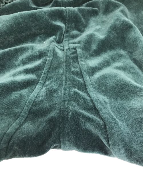 Vivienne Westwood man（ヴィヴィアン ウェストウッド マン）Vivienne Westwood man (ヴィヴィアン ウェストウッド マン) 2トーンベロア ニューステファントラウザーパンツ グリーン×ブラック サイズ:46の古着・服飾アイテム