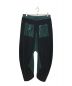 Vivienne Westwood man (ヴィヴィアン ウェストウッド マン) 2トーンベロア ニューステファントラウザーパンツ グリーン×ブラック サイズ:46：9000円