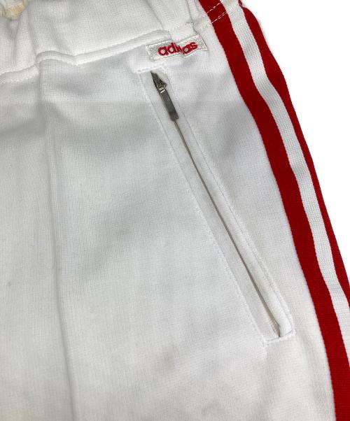 adidas（アディダス）adidas (アディダス) ヴィンテージトラックパンツ ホワイト サイズ:Lの古着・服飾アイテム
