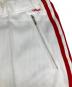 中古・古着 adidas (アディダス) ヴィンテージトラックパンツ ホワイト サイズ:L：7000円