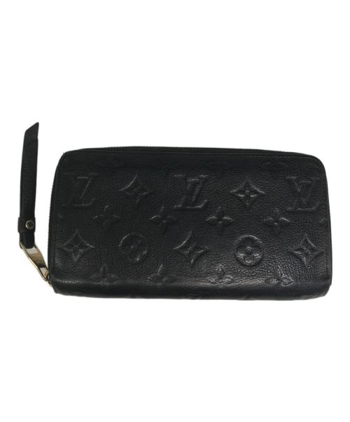 LOUIS VUITTON（ルイ ヴィトン）LOUIS VUITTON (ルイ ヴィトン) モノグラムアンプラント・ジッピーウォレット ブラックの古着・服飾アイテム