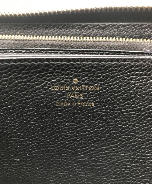 LOUIS VUITTON（ルイ ヴィトン）LOUIS VUITTON (ルイ ヴィトン) モノグラムアンプラント・ジッピーウォレット ブラックの古着・服飾アイテム