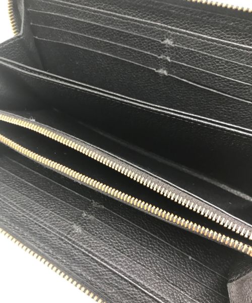 LOUIS VUITTON（ルイ ヴィトン）LOUIS VUITTON (ルイ ヴィトン) モノグラムアンプラント・ジッピーウォレット ブラックの古着・服飾アイテム