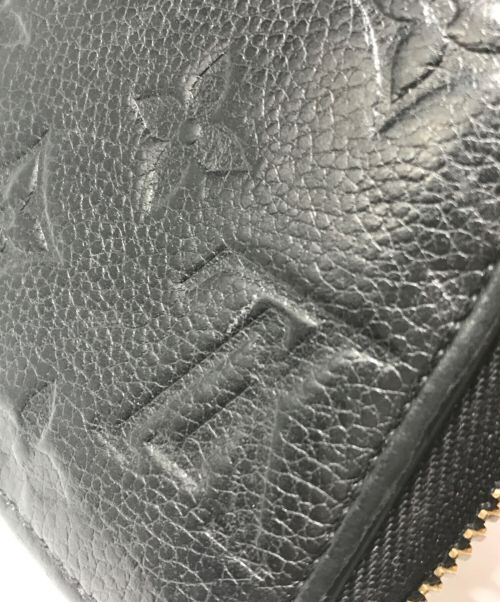 LOUIS VUITTON（ルイ ヴィトン）LOUIS VUITTON (ルイ ヴィトン) モノグラムアンプラント・ジッピーウォレット ブラックの古着・服飾アイテム