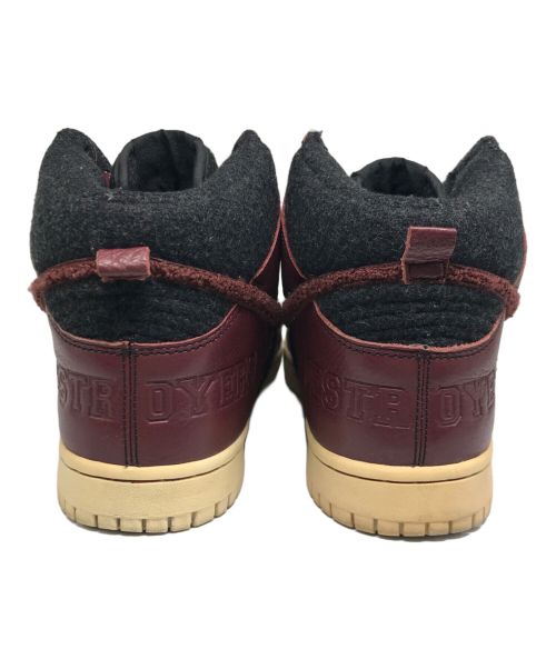 NIKE（ナイキ）NIKE (ナイキ) DUNK HIGH SUPREME/ハイカットスニーカー レッド×ブラック サイズ:26.5cm/US8.5/UK7.5/EUR42の古着・服飾アイテム