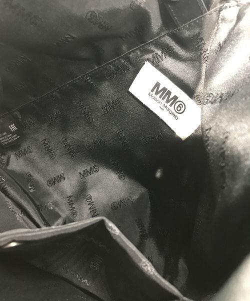MM6 Maison Margiela（エムエムシックスメゾンマルジェラ）MM6 Maison Margiela (エムエムシックス メゾンマルジェラ) ジャパニーズトートスモールバッグ ブラック×ホワイトの古着・服飾アイテム