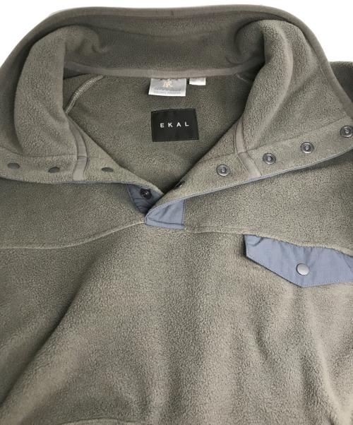 GRAMICCI（グラミチ）GRAMICCI (グラミチ) EKAL (エカル) フリースプルオーバージャケット グリーン サイズ:Sの古着・服飾アイテム