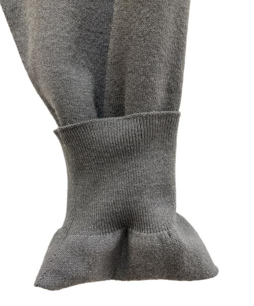 GOLDWIN（ゴールドウイン）GOLDWIN (ゴールドウイン) ホールガーメント ウール ニット ロングスリーブ Tシャツ チャコールグレー サイズ:3の古着・服飾アイテム