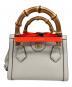 GUCCI（グッチ）の古着「ダイアナ ミニトートバッグ」｜アイボリー