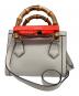 GUCCI (グッチ) ダイアナ ミニトートバッグ アイボリー：125000円