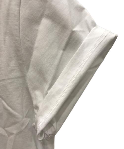 ALEXANDER McQUEEN（アレキサンダーマックイーン）ALEXANDER McQUEEN (アレキサンダーマックイーン) ロゴTシャツ ホワイト サイズ:40の古着・服飾アイテム