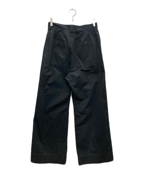 MHL（エムエイチエル）MHL (エムエイチエル) WASHED CHINO COTTONチノパン/ウォッシュド チノ コットン パンツ ブラック サイズ:Ⅱの古着・服飾アイテム