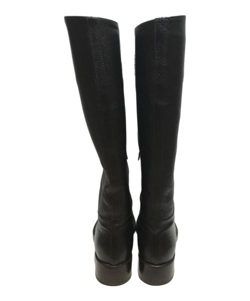 PRADA（プラダ）PRADA (プラダ) ロングブーツ ブラック サイズ:36の古着・服飾アイテム