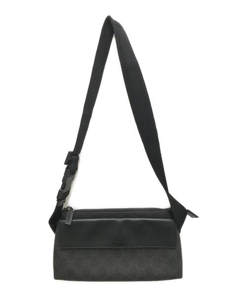 GUCCI（グッチ）GUCCI (グッチ) ウエストバッグ ブラックの古着・服飾アイテム