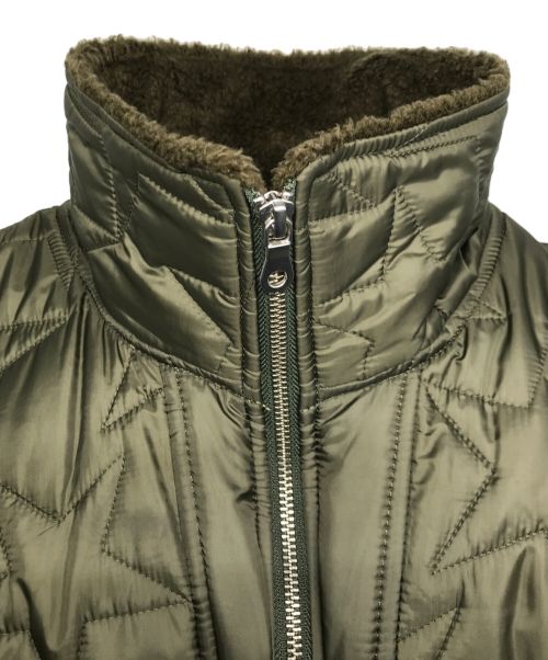 CONVERSE TOKYO（コンバーストウキョウ）CONVERSE TOKYO (コンバーストウキョウ) キルティングボアジャケット オリーブ サイズ:4の古着・服飾アイテム