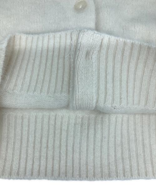 Snidel（スナイデル）Snidel (スナイデル) フォックスファーショートカーデ ホワイト サイズ:Fの古着・服飾アイテム