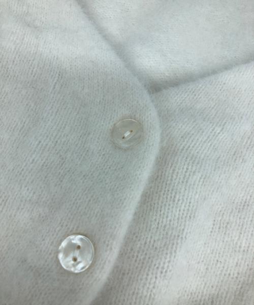 Snidel（スナイデル）Snidel (スナイデル) フォックスファーショートカーデ ホワイト サイズ:Fの古着・服飾アイテム