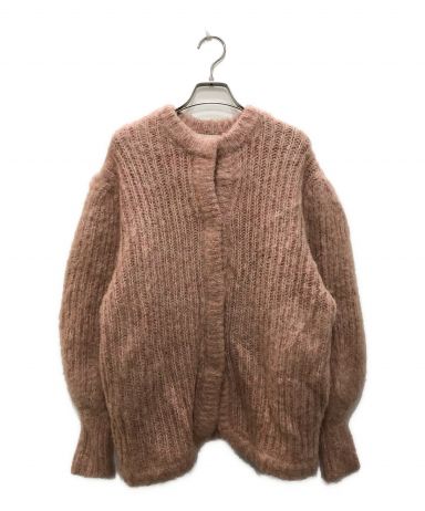古着 CLANE クラネ モヘヤブレンド 長袖 ニットカーディガン 1 ピンク レディース CLANE クラネ モヘヤブレンド 長袖 ニットカーディガン 1 ピンク