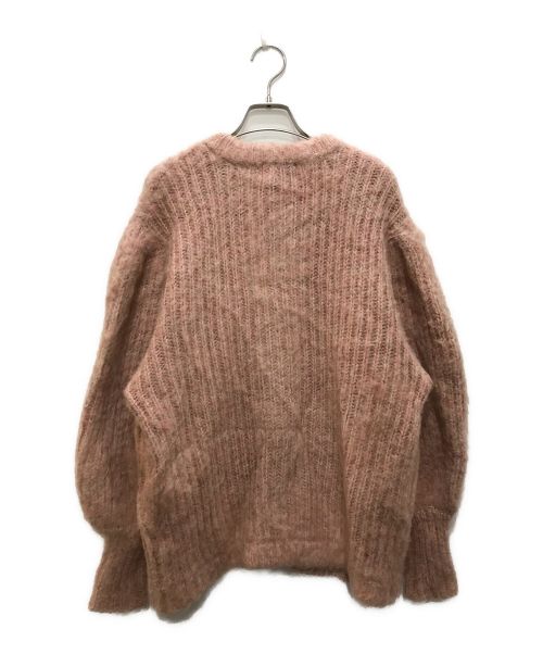 CLANE（クラネ）CLANE (クラネ) COLOR MOHAIR SHAGGY CARDIGAN/カラー モヘヤ シャギー カーディガン ピンク サイズ:1の古着・服飾アイテム